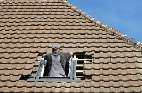 Pose de velux - Bergbieten